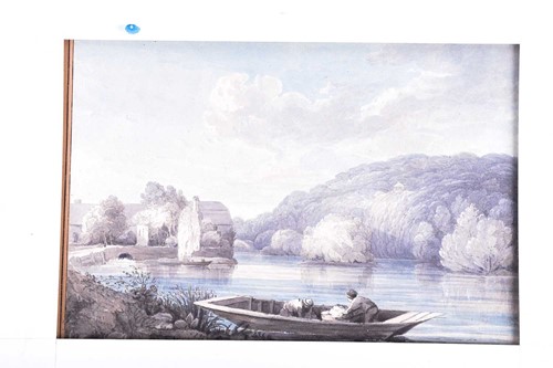 Lot 81 - 19th century English School, ' Clifden bank...