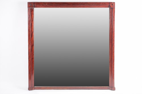 Lot 366 - A Victorian flame grained mahogany veneered...