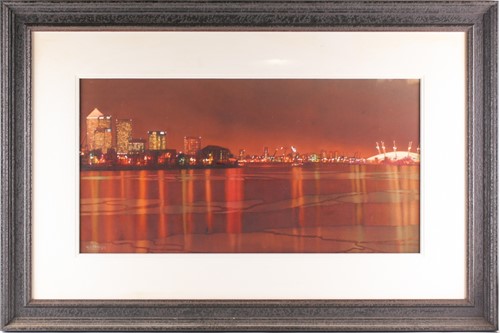 Lot 83 - Janet Kenyon (b. 1959), a view of the River...