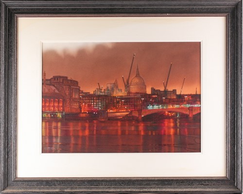 Lot 88 - Janet Kenyon (b.1959), 'St Paul's and...