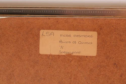Lot 110 - Victor Pasmore RA (1908-1998), 'Points of...