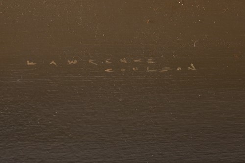 Lot 65 - Lawrence Coulson (b.1962), coastal landscape,...