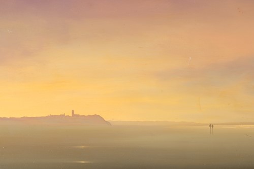 Lot 65 - Lawrence Coulson (b.1962), coastal landscape,...