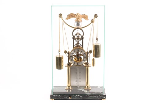 Lot 409 - F.H. Whitlock. A French-style twin weight...