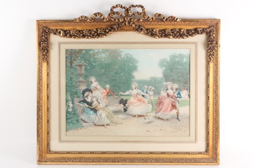 Lot 65 - After Lucius Rossi (1846-1913), 'Blind Man`s...