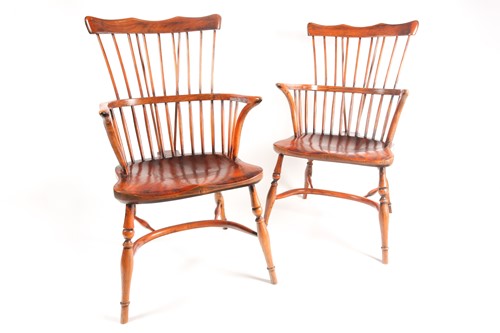 Lot 87 - A pair of craftsmen made 20th century "Comb...