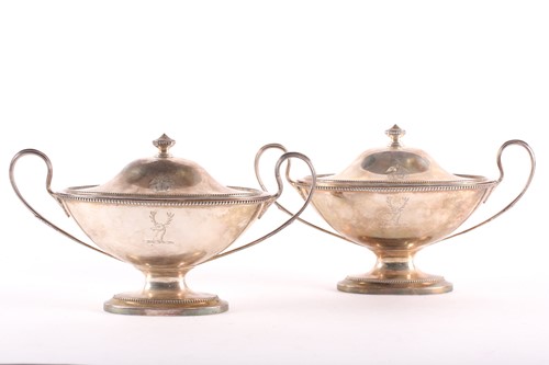 Lot 326 - A pair of mostly early 19th century...