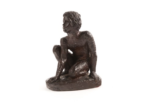 Lot 193 - Karin Jonzen (1914-1998) Swedish, 'Boy Athlete'...