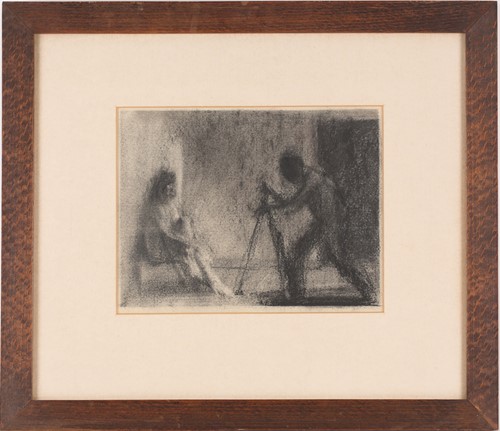 Lot 72 - Harry Holland (b.1941), ‘The Photographer’, a...