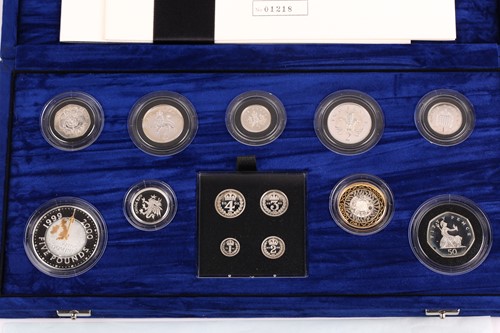 Lot 312 - QEII - The United Kingdom Millenium silver...