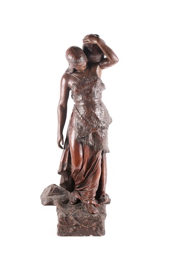 Lot 173 - In the manner of Frederick Goldscheider a...