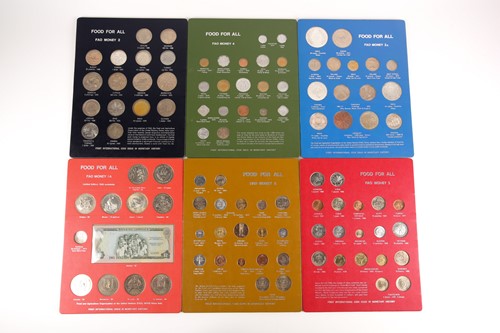 Lot 327 - Food For All, cards 1 (1968 - 1970), 1A (1970 -...