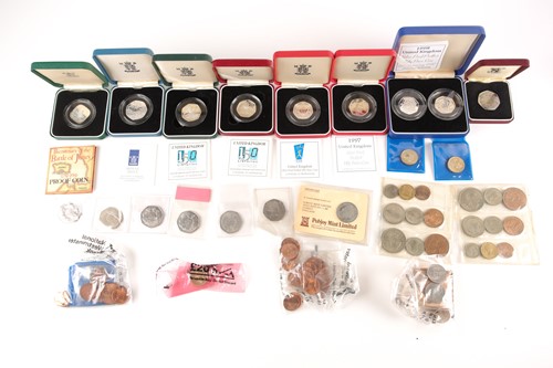 Lot 335 - Elizabeth II - a collection of silver proof...
