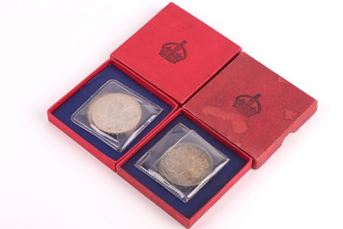 Lot 353 - George V Proof Crown, 1935, raised edge XXV,...