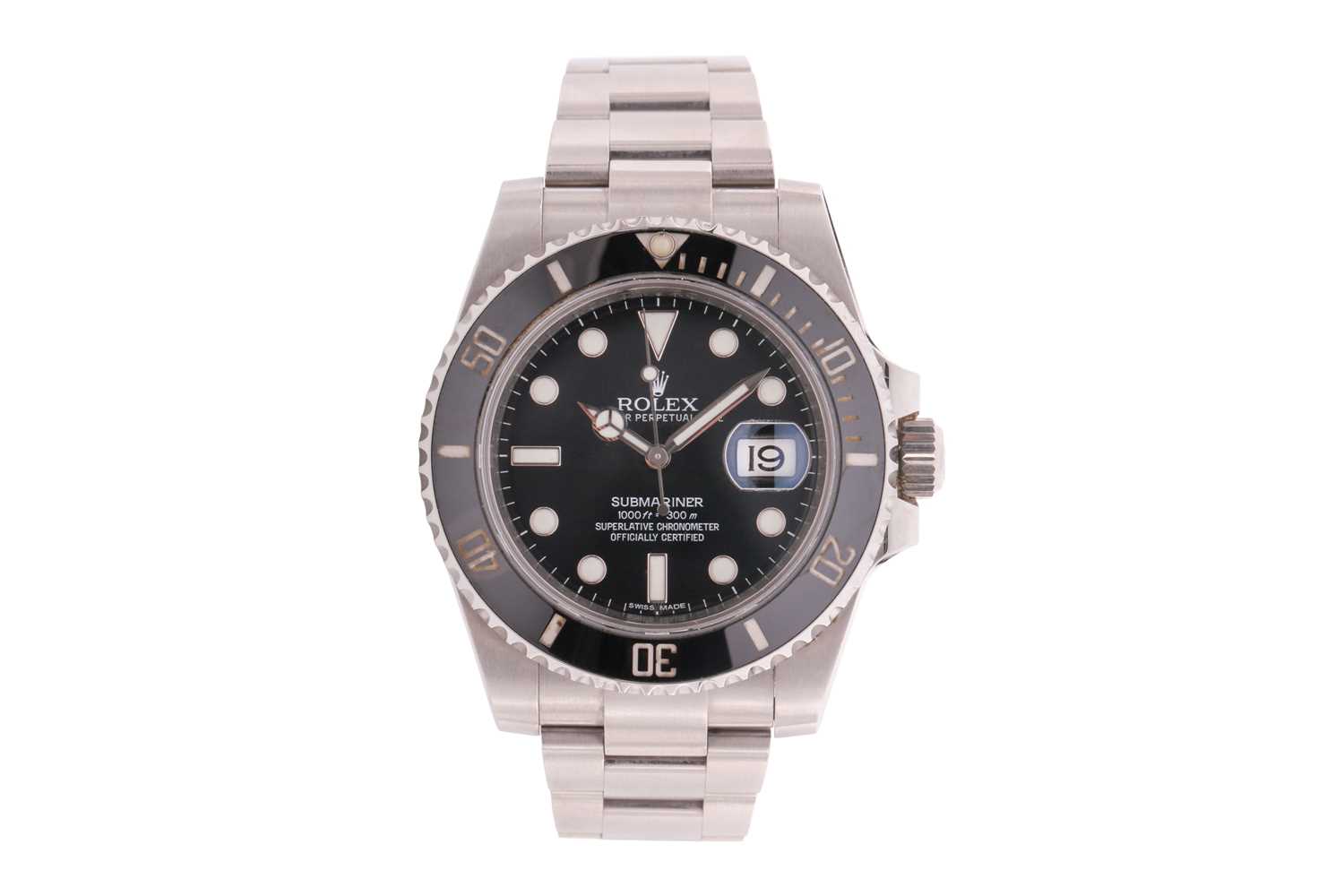 Lot 392 - A Rolex Submariner Date ref. 116610LN...