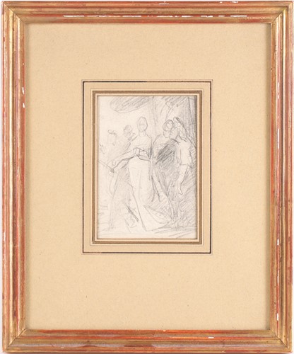 Lot 82 - Follower of George Romney (1723-1802), a study...