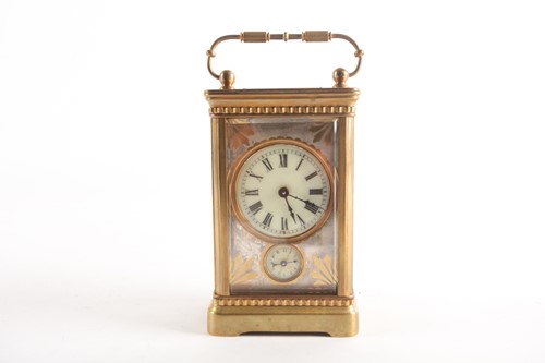 Lot 159 - An early 20th-century French 8-day alarm...