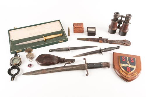 Lot 386 - A Fairbairn-Sykes third pattern fighting knife...