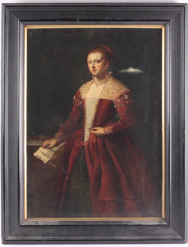 Lot 48 - 19th century school, a portrait of 'A Venetian...