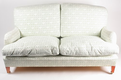 Lot 127 - Howard & Sons "Bridgwater" two-seater sofa....