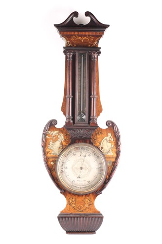 Lot 164 - An early 20th century mahogany and inlaid...