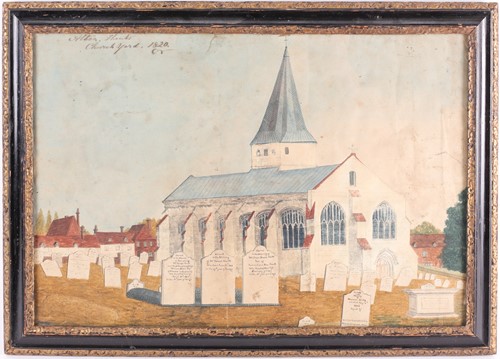 Lot 55 - Early 19th century school, 'Alton, Hants....