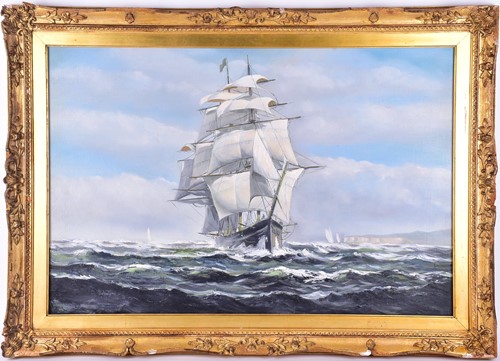 Lot 32 - Salvatore Colacicco (b. 1935), In full sail...