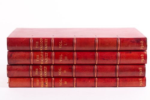 Lot 33 - Watney, Vernon James: The Wallop Family and...