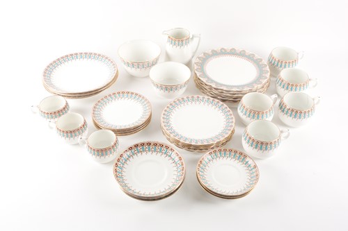 Lot 237 - A quantity of 'Wisteria' pattern tableware,...