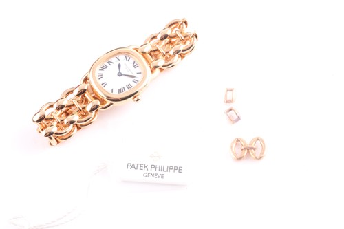 Lot 443 - A Patek Philippe Ellipse reference 4830 18ct...