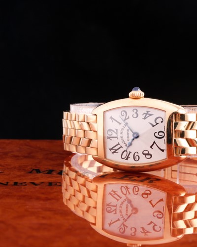 Lot 450 - Franck Muller Geneve, an 18ct yellow gold...