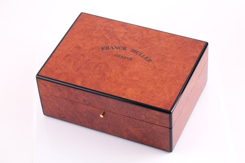 Lot 450 - Franck Muller Geneve, an 18ct yellow gold...