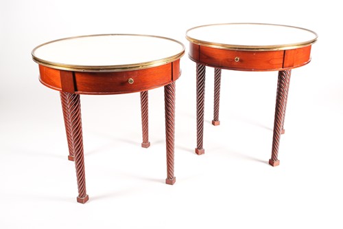 Lot 62 - A pair of 19th-century style French circular...