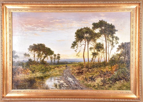 Lot 31 - Daniel Sherrin (1868-1940) British, 'Eventide',...
