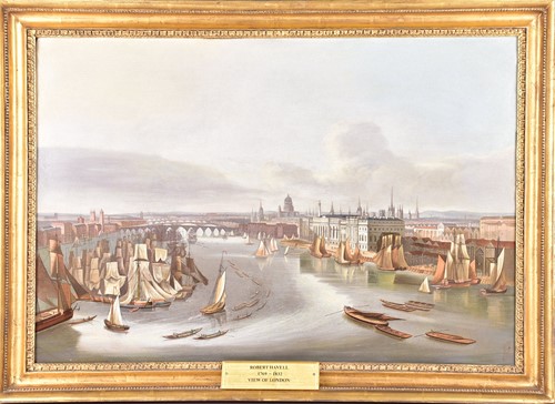 Lot 81 - 20th century school, a view of the River...