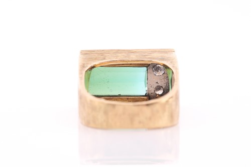 Lot 10 - Andrew Grima. An 18ct yellow gold, tourmaline,...