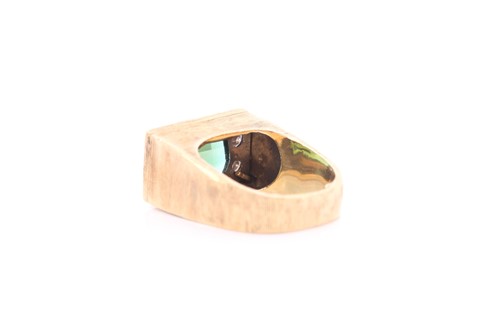 Lot 10 - Andrew Grima. An 18ct yellow gold, tourmaline,...