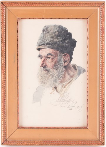 Lot 25 - Karl Schnorpfeil (1875-1937) Austrian, a head...