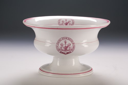 Lot 156 - A 19th century earthenware table comport,...