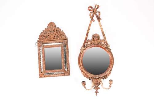 Lot 105 - A Victorian carved wood and gilt gesso...