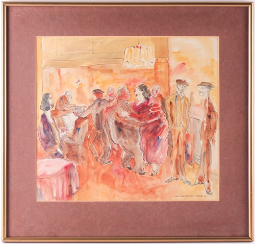 Lot 6 - William Gaunt (1900-1980), 'West India Dock...