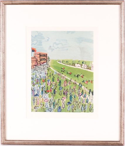 Lot 57 - Raoul Dufy (1877-1953), figures watching a...