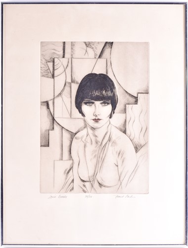 Lot 111 - Frank Martin (1921-2005) British, a portrait,...