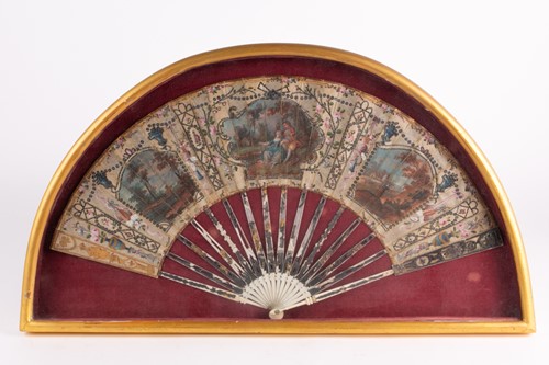 Lot 31 - A gilt-framed late 18th century carved and...