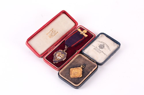 Lot 340 - A 9ct gold Liverpool & District Church of...