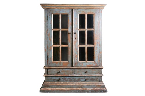Lot 145 - An 18th-century style continental painted and...