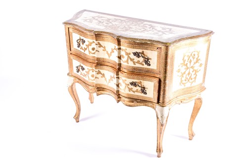 Lot 136 - An Italian 18th-century style lacquer and...