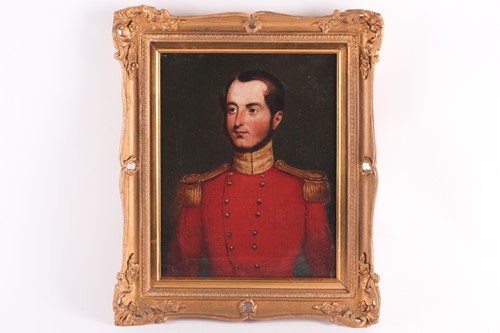 Lot 54 - Early 19th-century British school, a portrait...