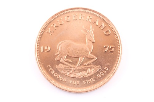 Lot 280 - A South African Kruggerand, dated 1975.
