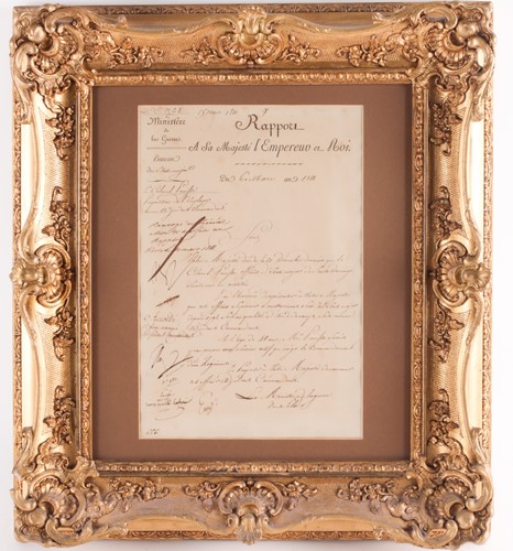 Lot 349 - An 1811 Napoleon Bonaparte (1769-1821) signed...